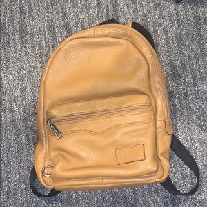 Rebecca Minkoff tan backpack